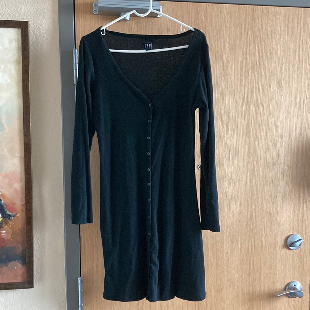 GAP button front dress